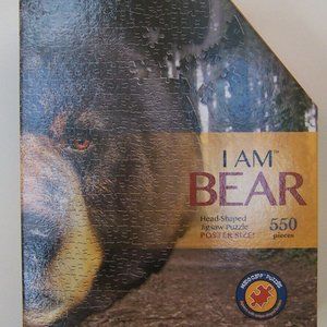 Black Bear Jigsaw Puzzle (550 pieces)